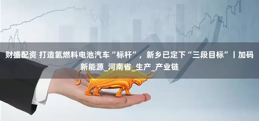财盛配资 打造氢燃料电池汽车“标杆”，新乡已定下“三段目标”丨加码新能源_河南省_生产_产业链