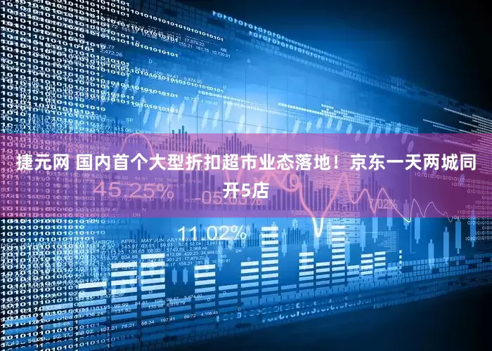 捷元网 国内首个大型折扣超市业态落地！京东一天两城同开5店